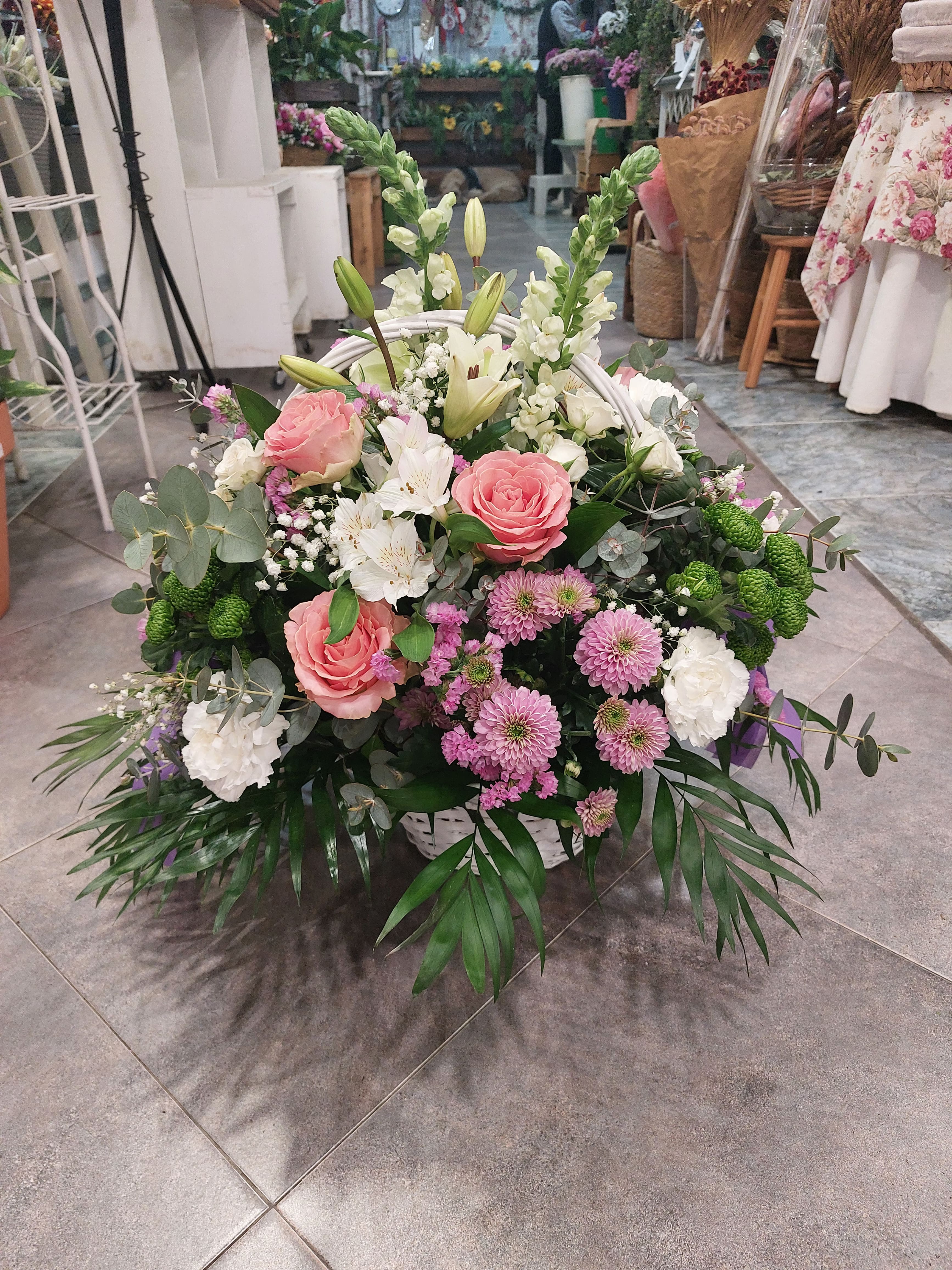 Arreglo Floral Elegancia Rosa Primavera - Imagen 2