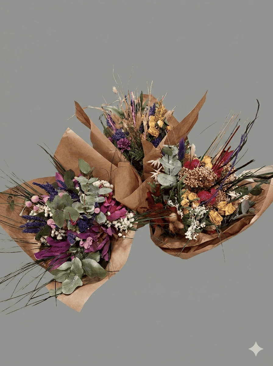Ramo de Flores Secas y Preservadas (Por Unidad) - Imagen 1